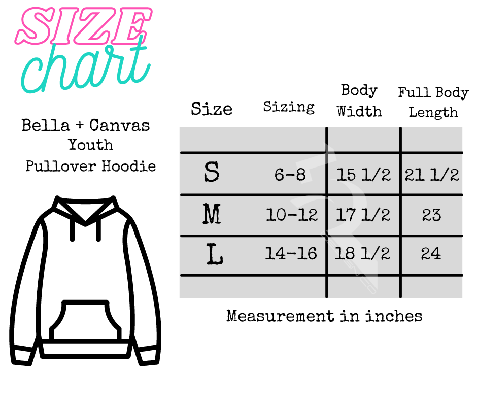 Panther Head Claw Slash - Youth Hoodie