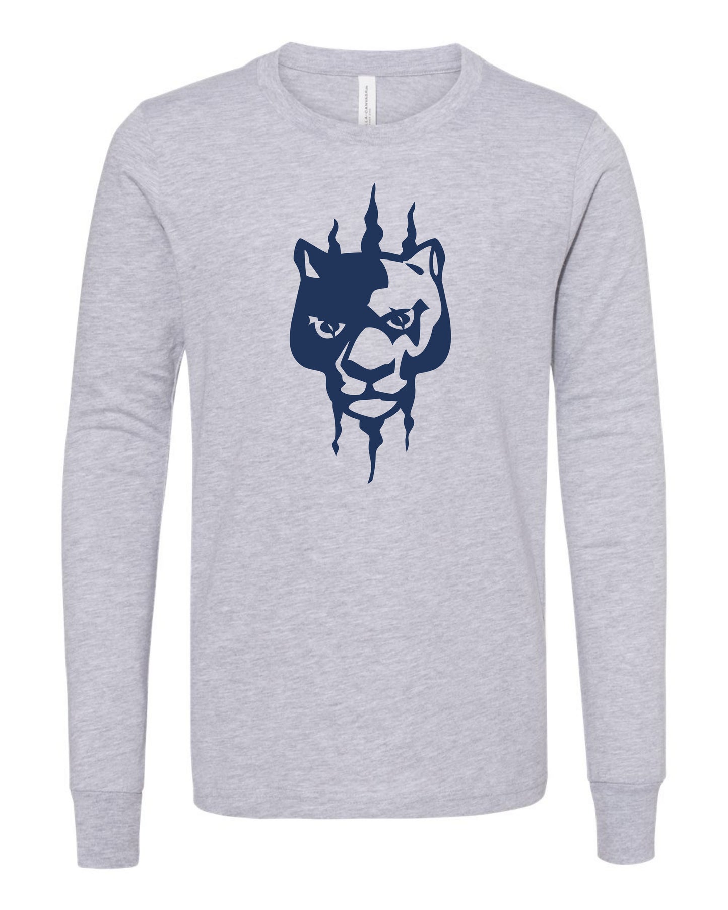 Panther Head Claw Slash - Youth Long Sleeve