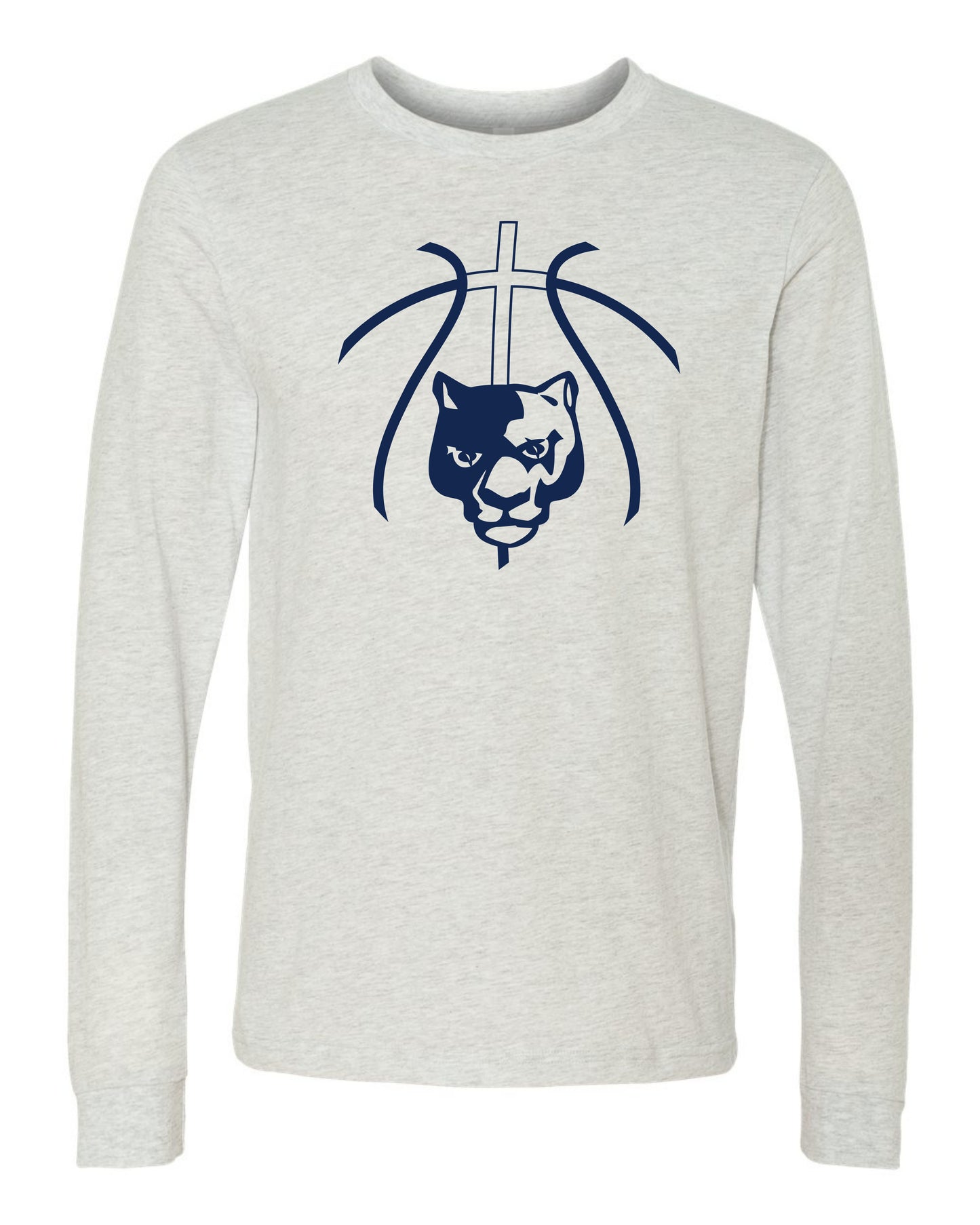 Panther Head Cross Ball - Adult Long Sleeve