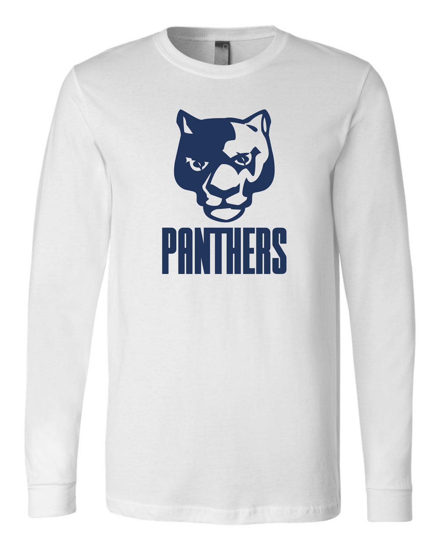 Panther Head Panthers - Youth Long Sleeve