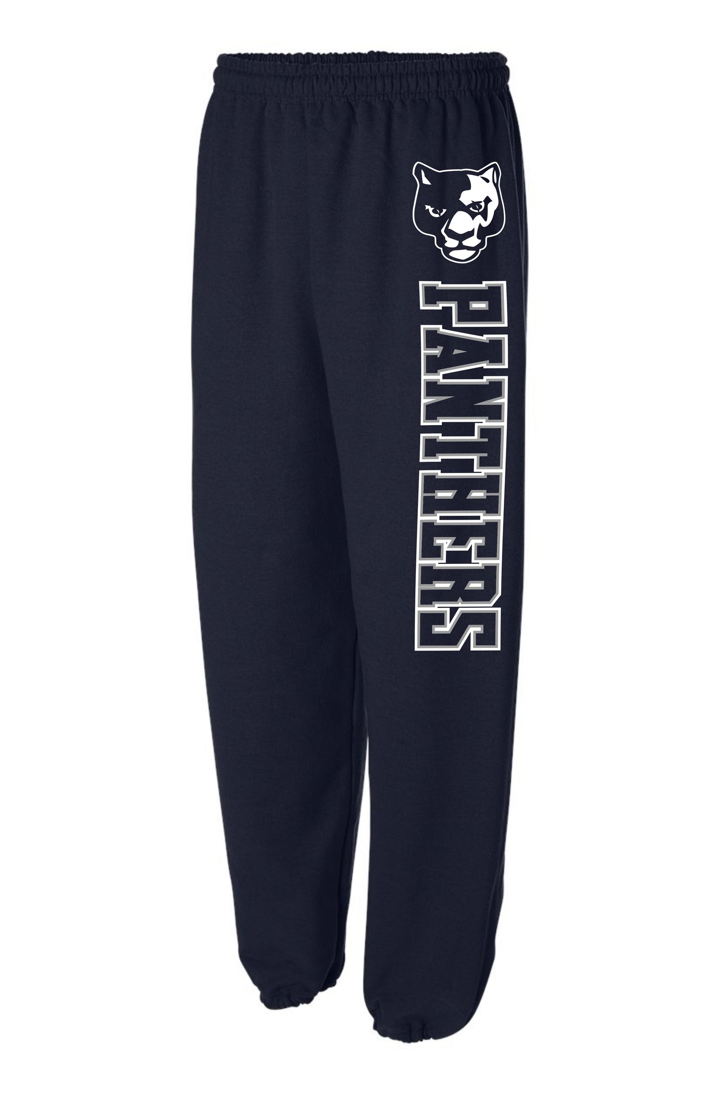 Panther Head Panthers (high leg) - Youth Sweatpants