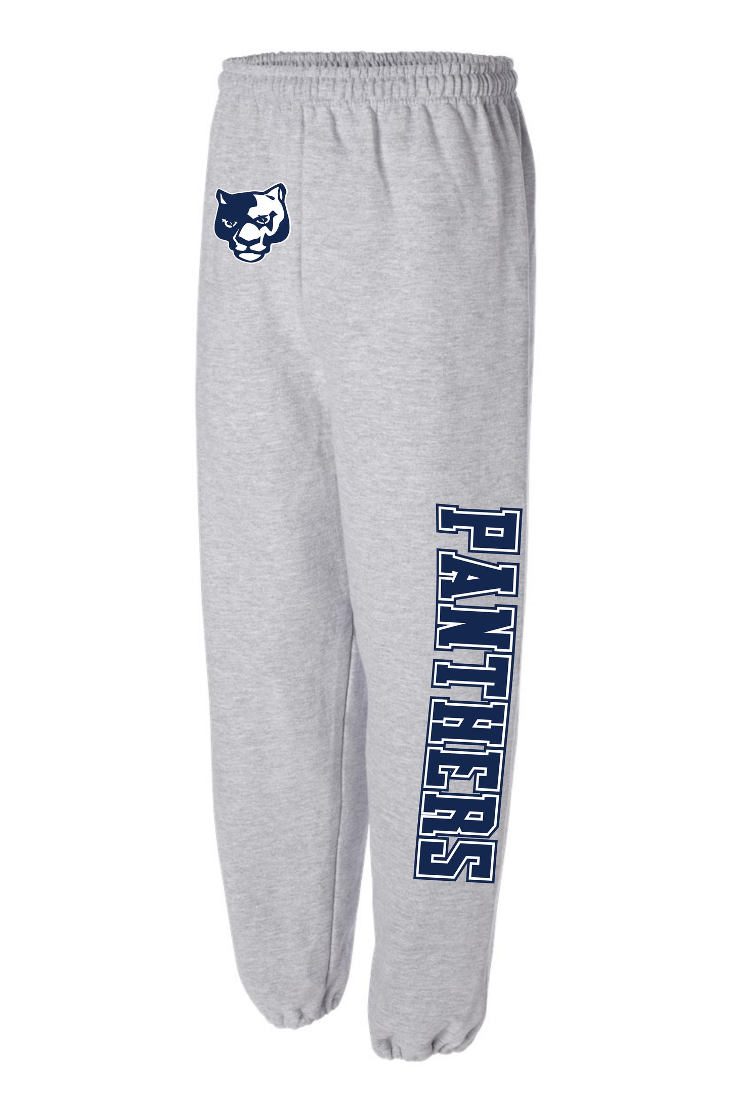 Panther Head Panthers (low leg) - Adult Sweatpants