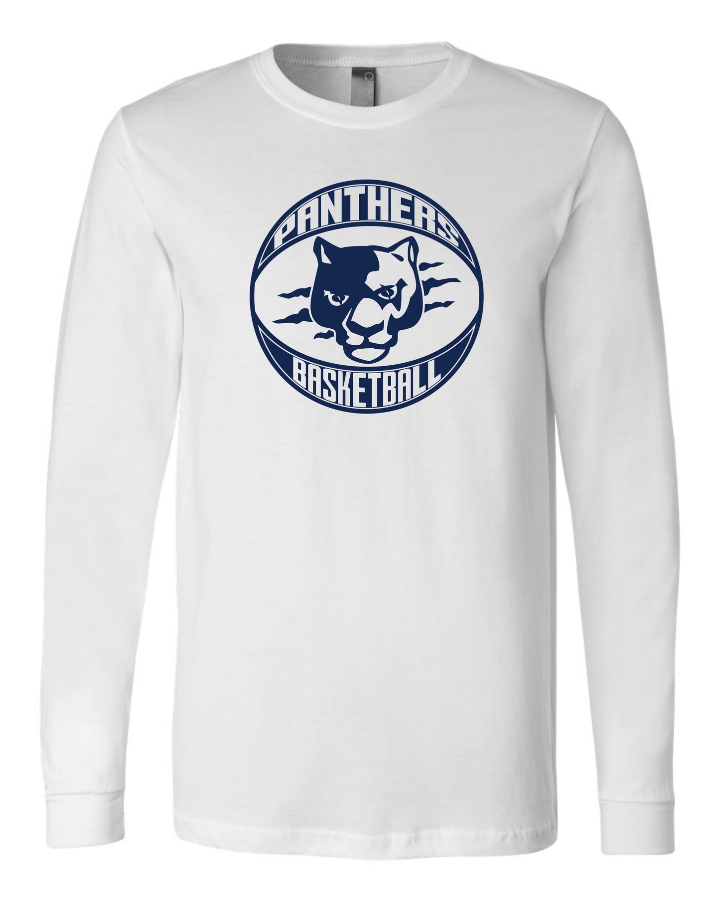 Panthers BBall Claw Ball - Adult Long Sleeve