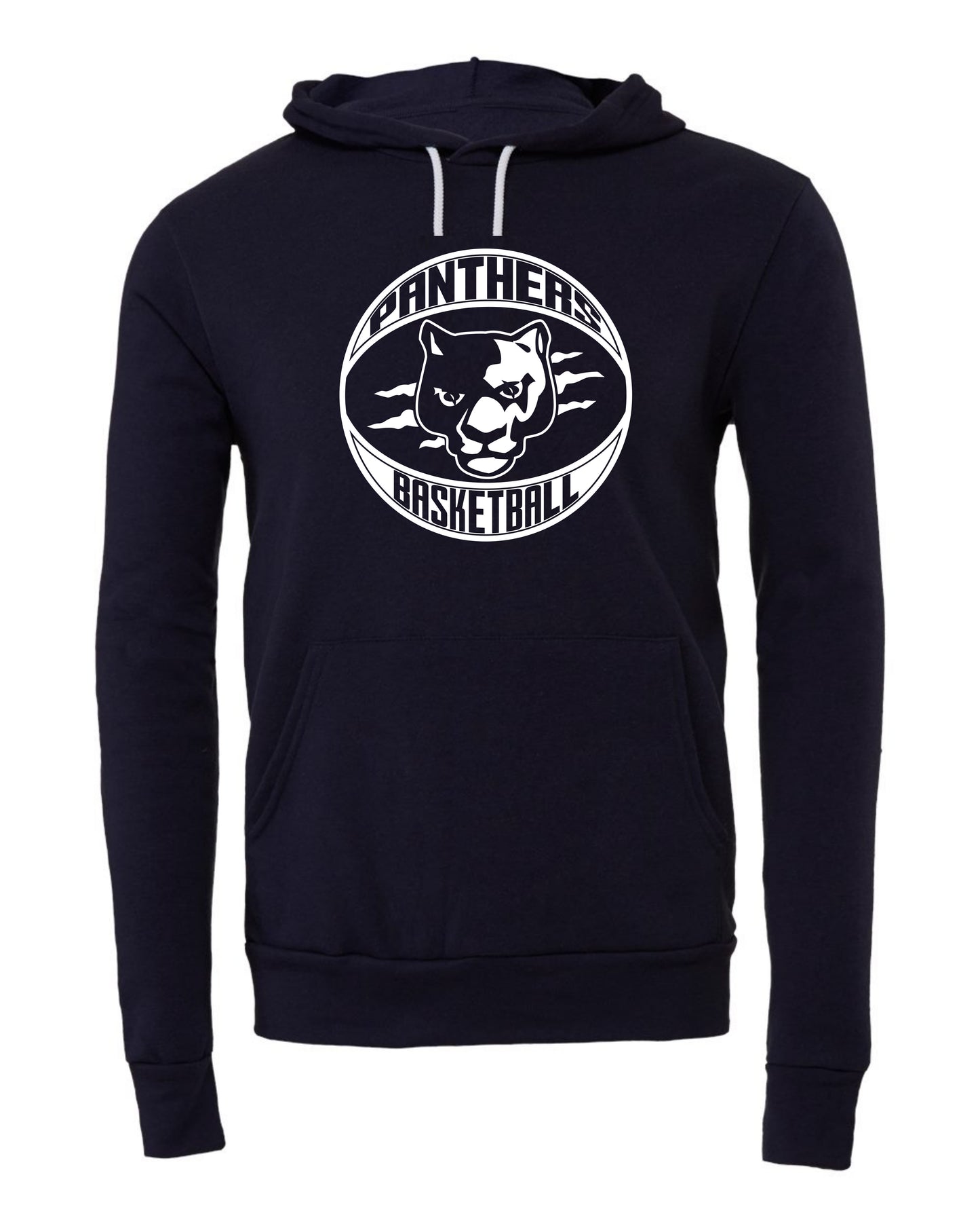 Panthers BBall Claw Ball - Adult Hoodie