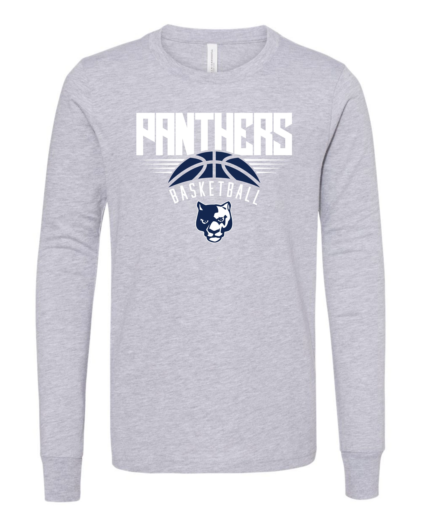Panthers Basketball - Youth Long Sleeve