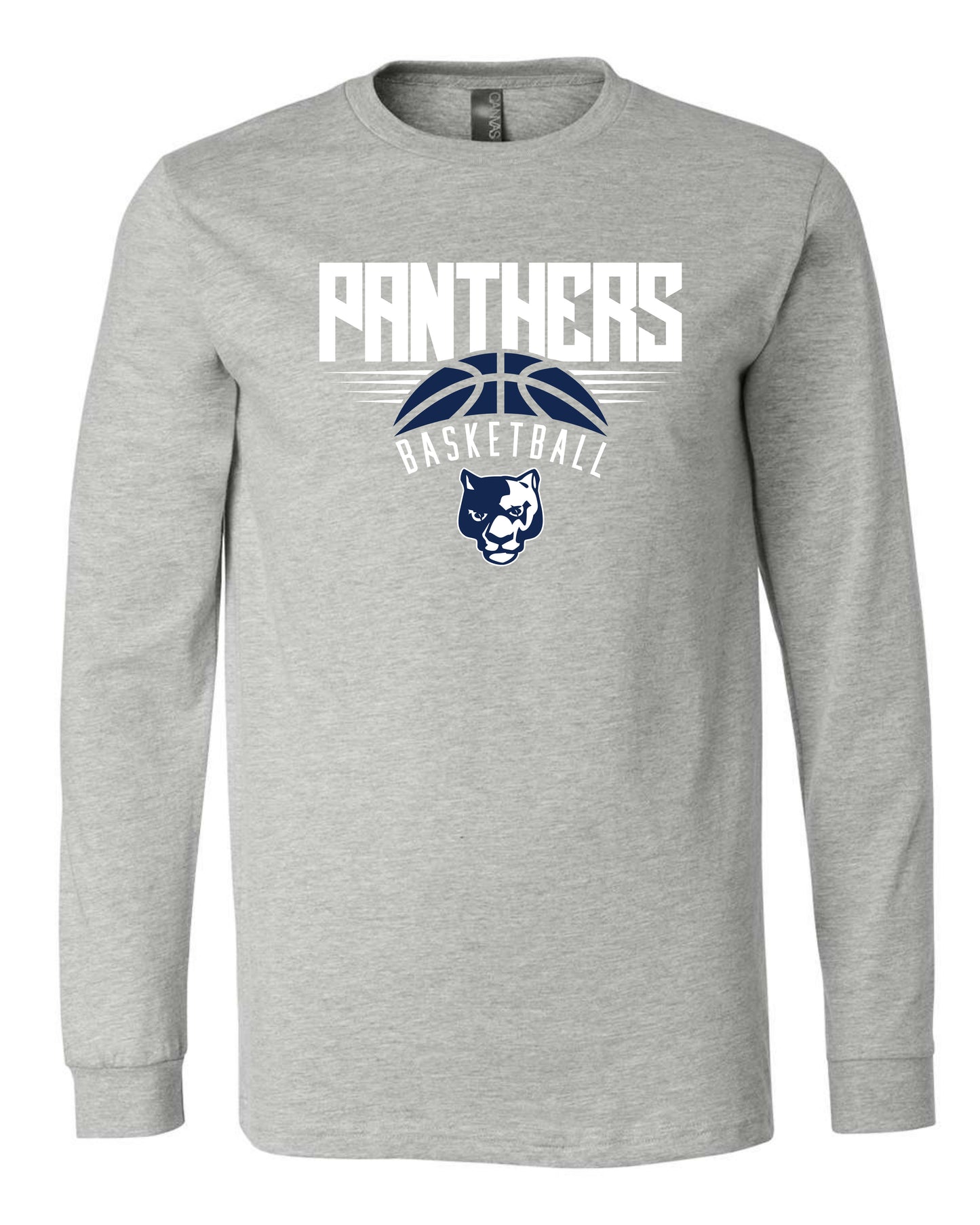 Panthers Basketball - Adult Long Sleeve