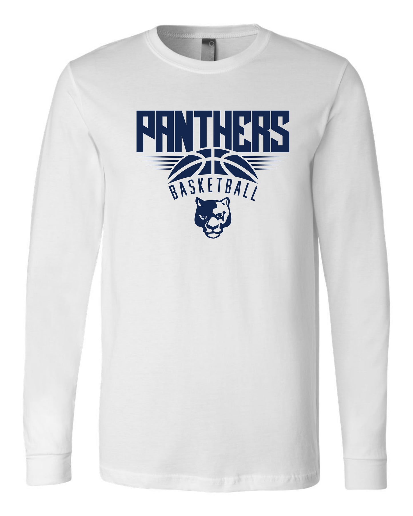 Panthers Basketball - Adult Long Sleeve