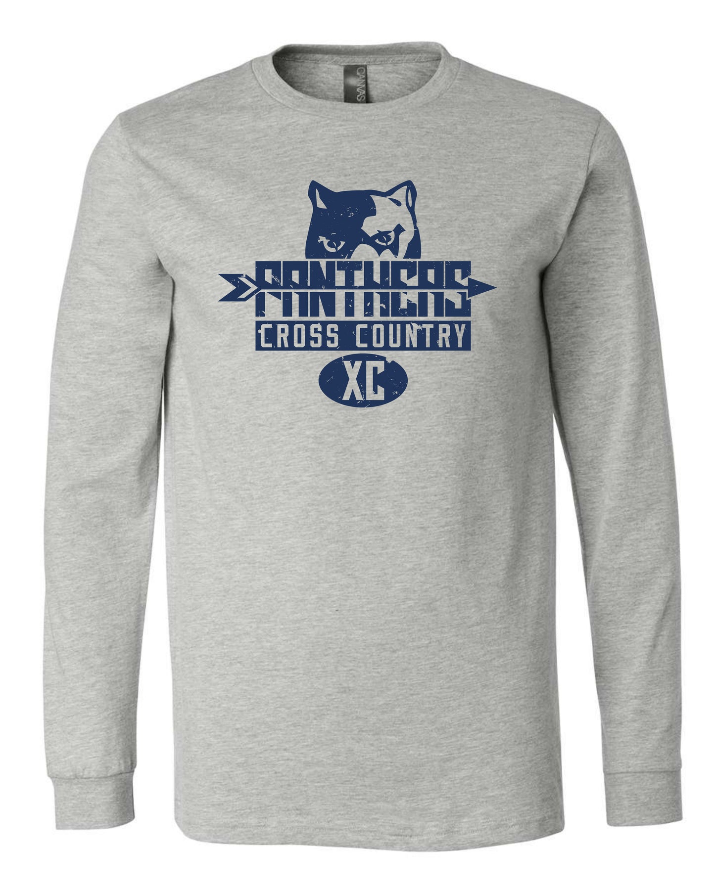 Panthers CC Arrow Thru - Adult Long Sleeve