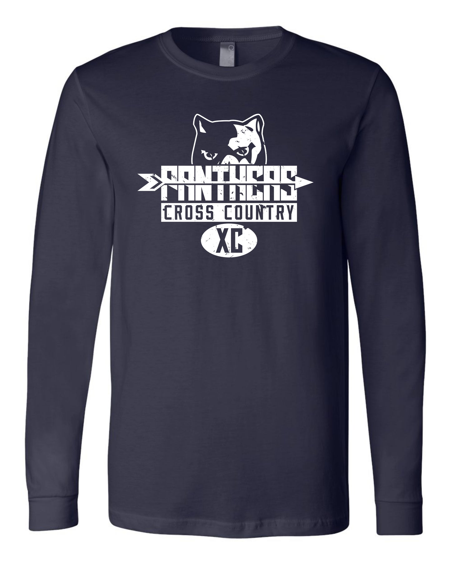 Panthers CC Arrow Thru - Adult Long Sleeve