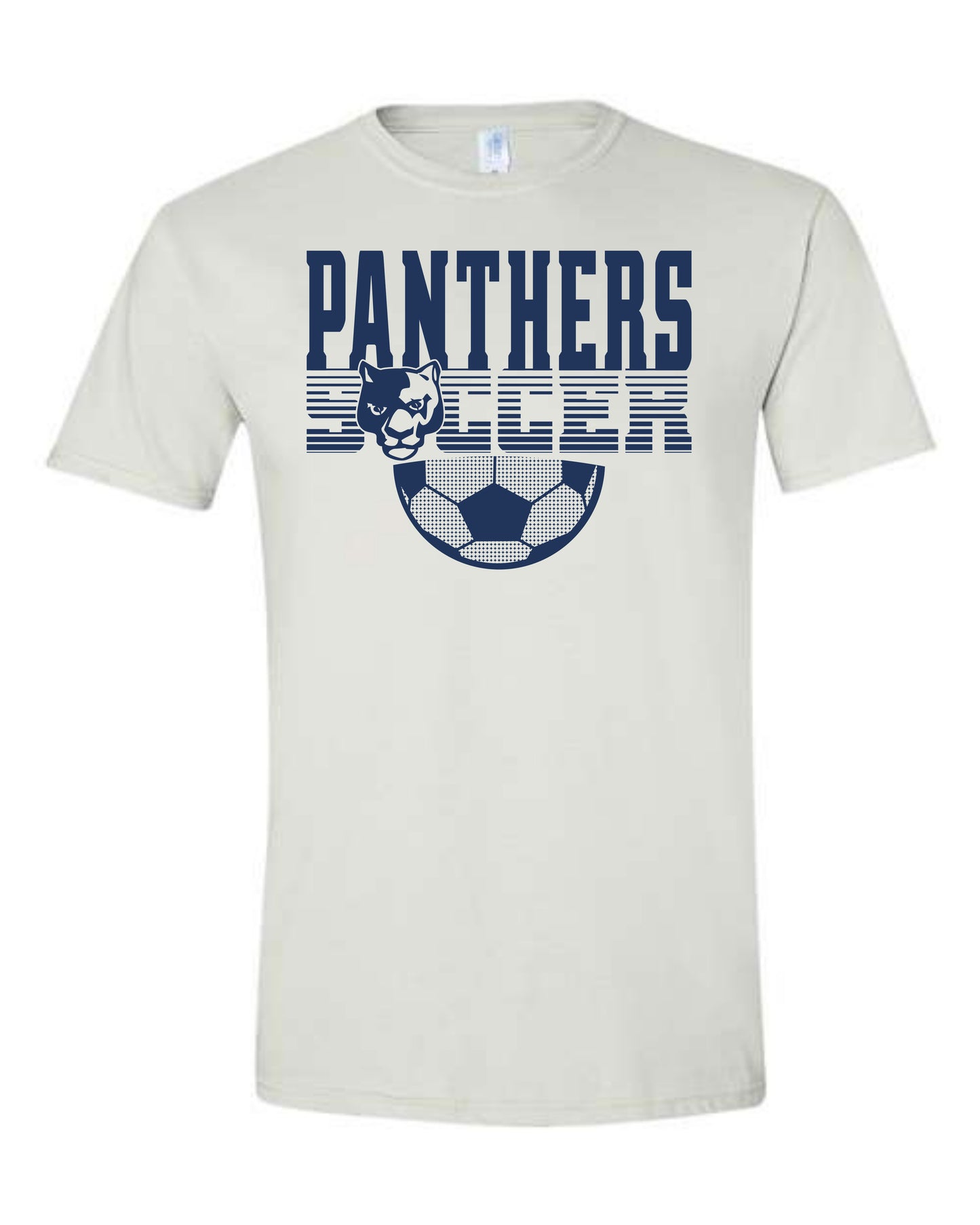 Panthers Soccer Faded - Youth Tee
