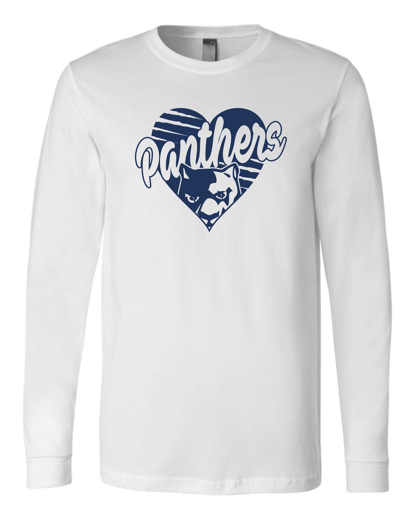 Panthers Heart - Adult Long Sleeve