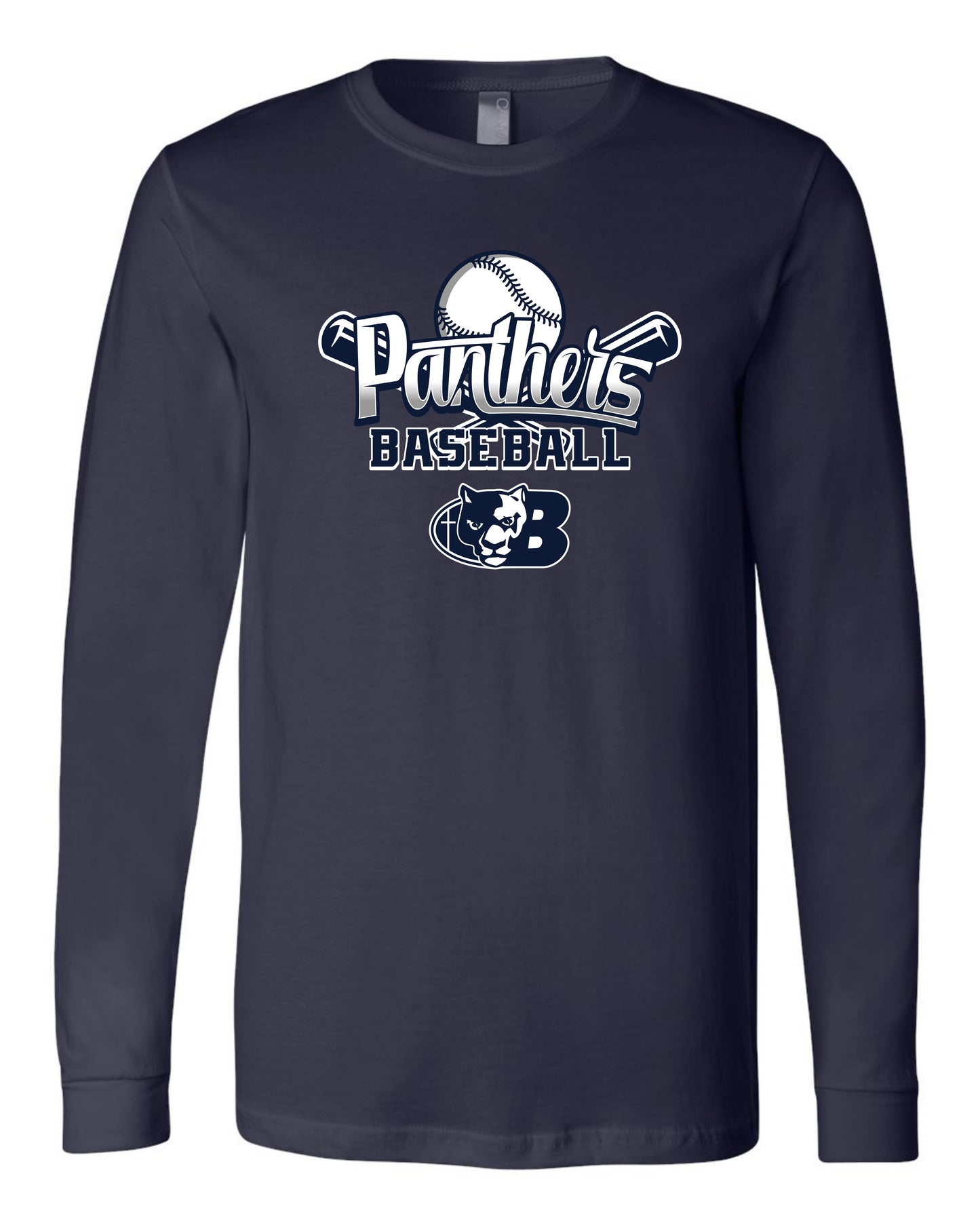 Panthers Baseball - Youth Long Sleeve