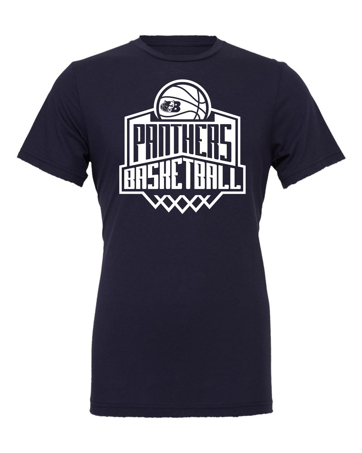 Panthers Basketball Backboard - Adult Tee