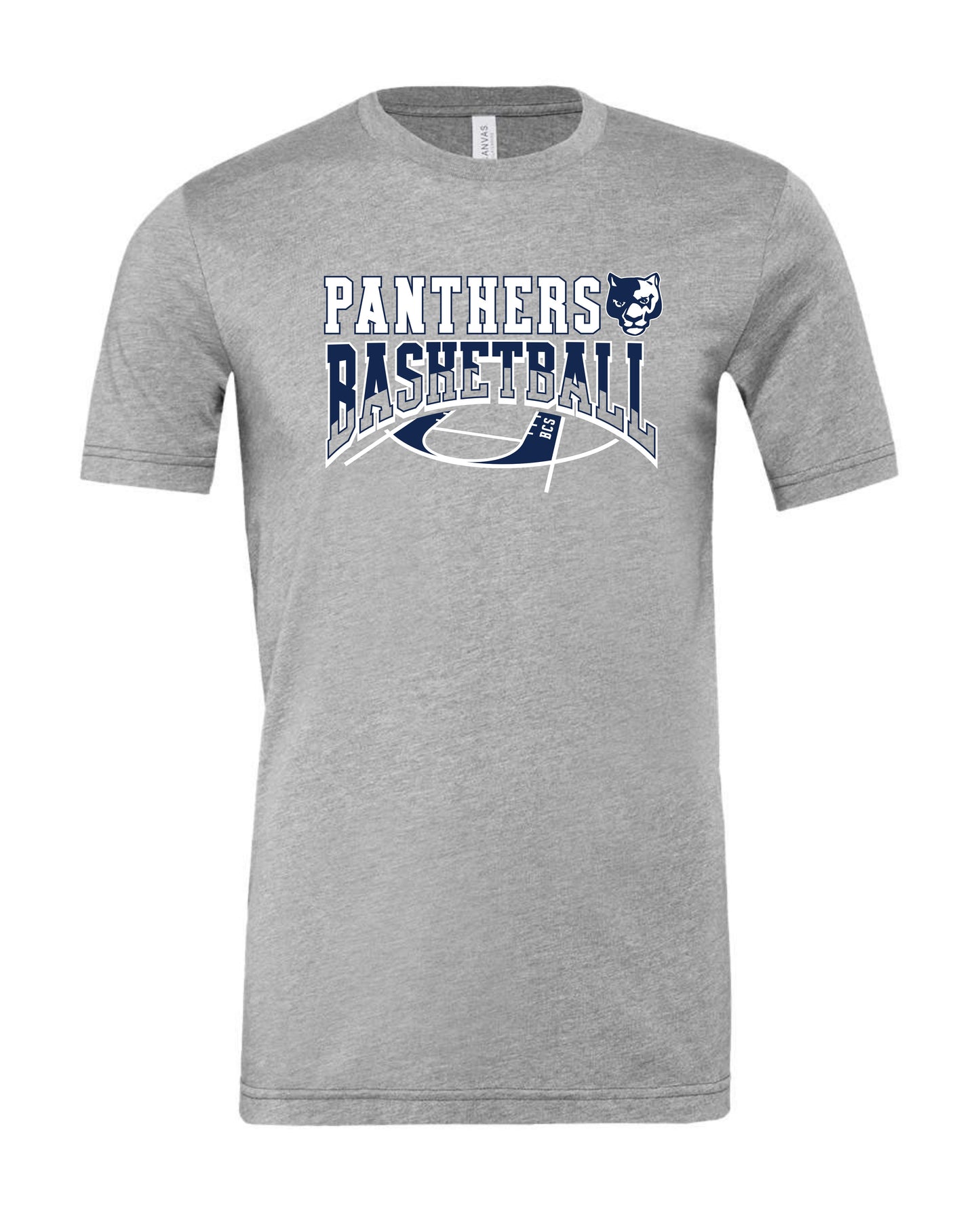Panthers Basketball Court - Adult Tee