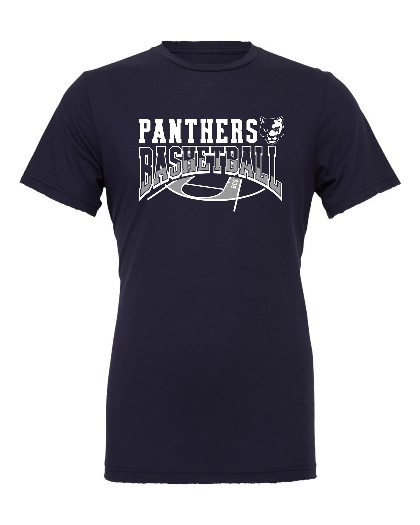 Panthers Basketball Court - Adult Tee