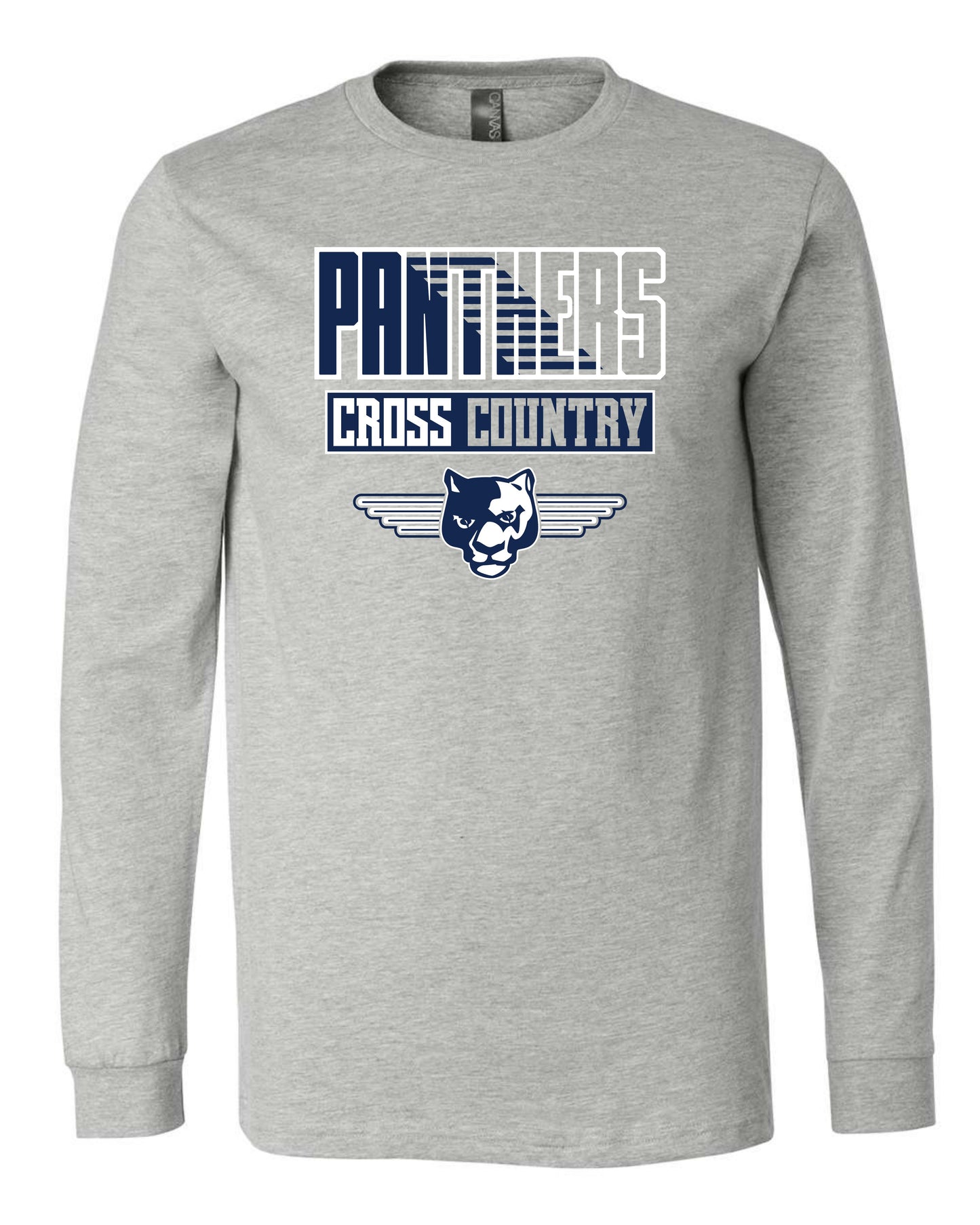 Panthers Faded CC - Adult Long Sleeve