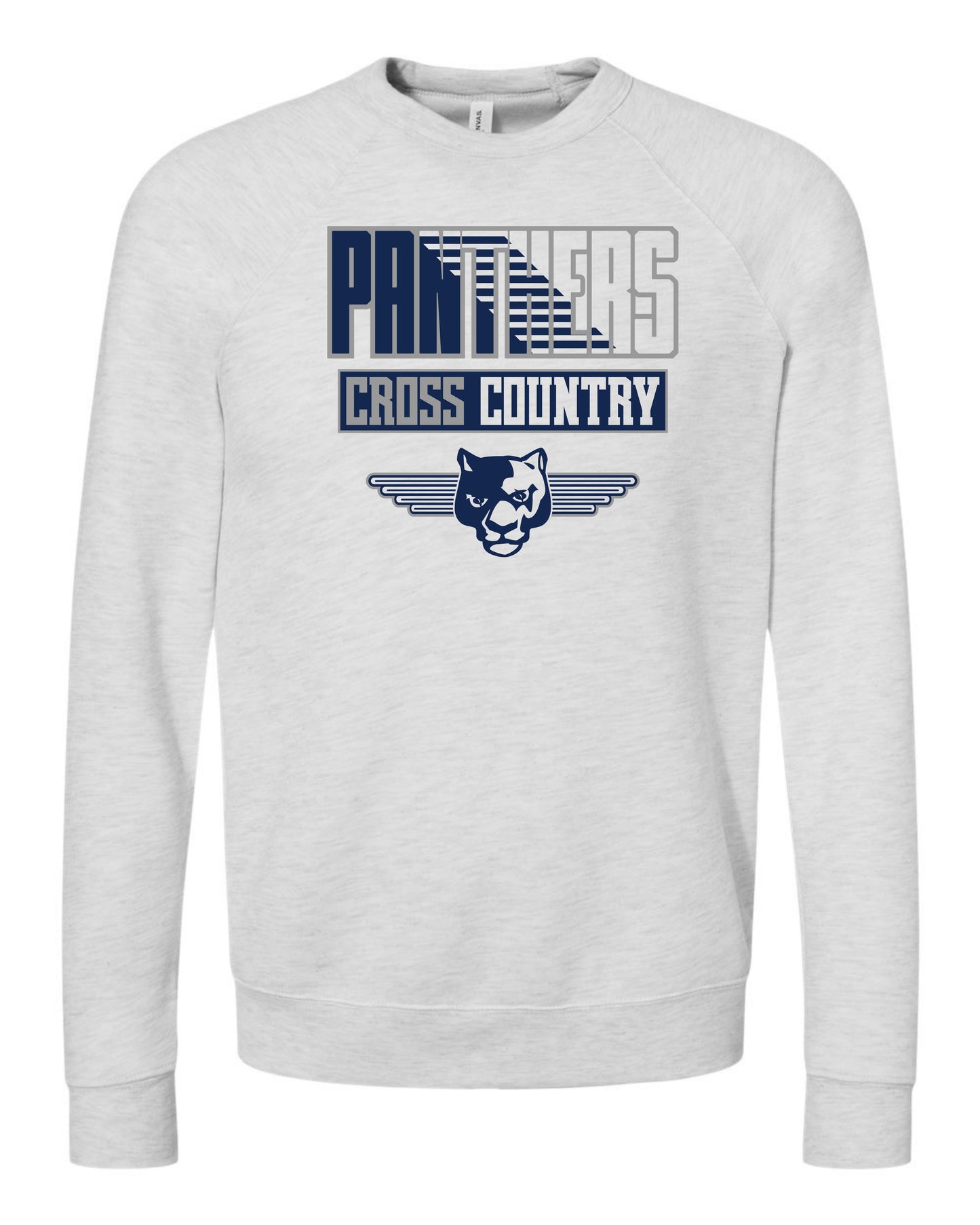 Panthers Faded CC - Adult Sweatshirt