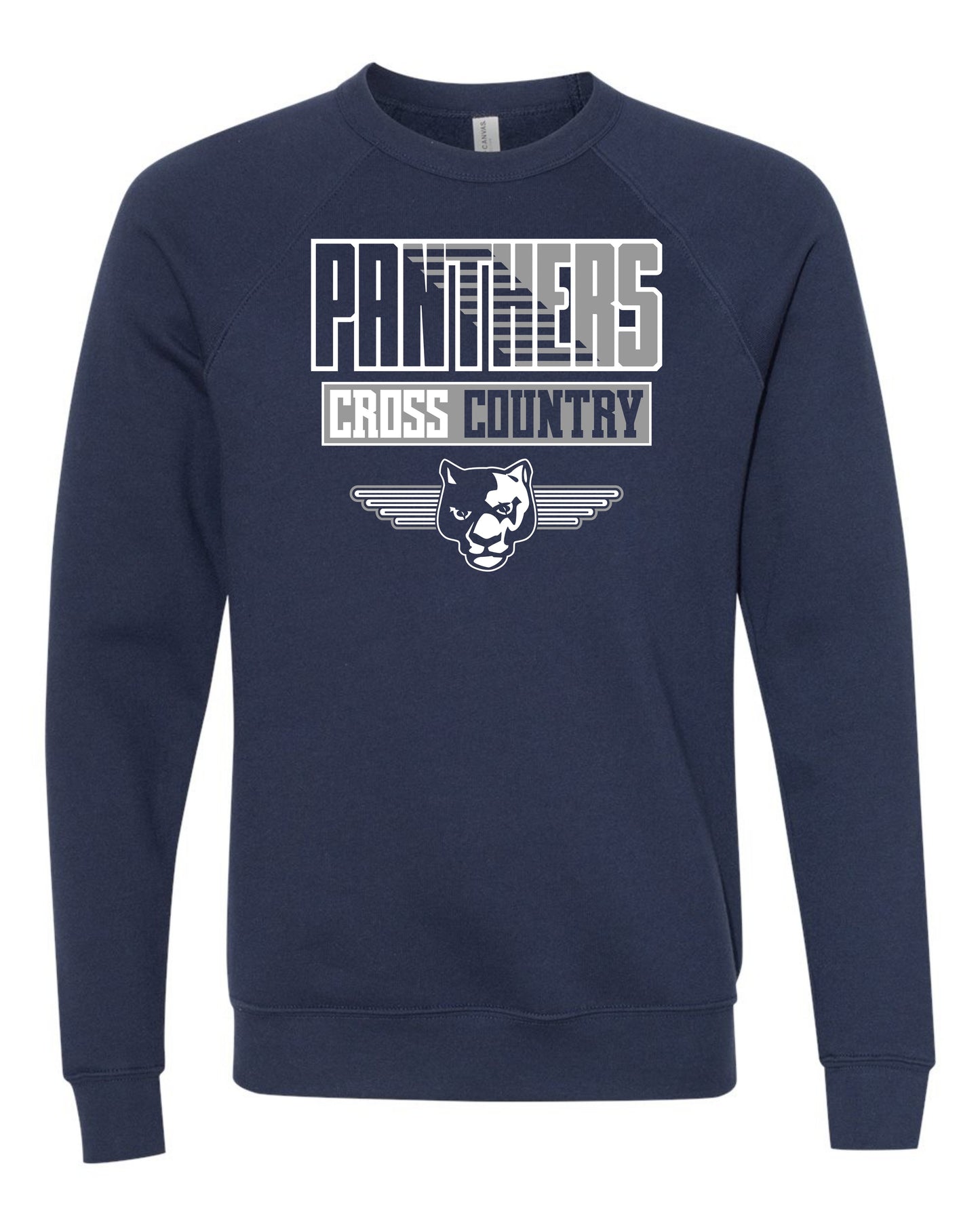 Panthers Faded CC - Adult Sweatshirt