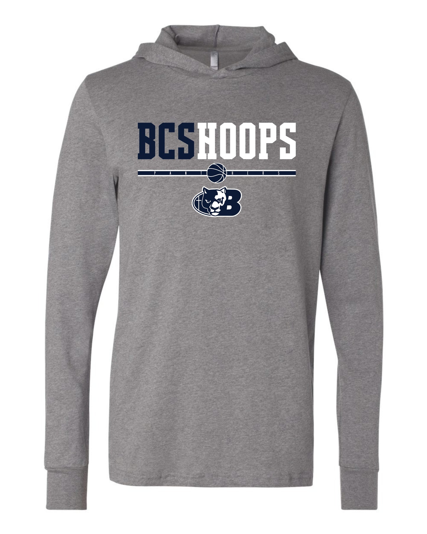 BCSHoops - Adult Hooded Long Sleeve