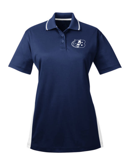 BCS Coaches Two-Tone Sport Polo - Adult Ladies Short Sleeve