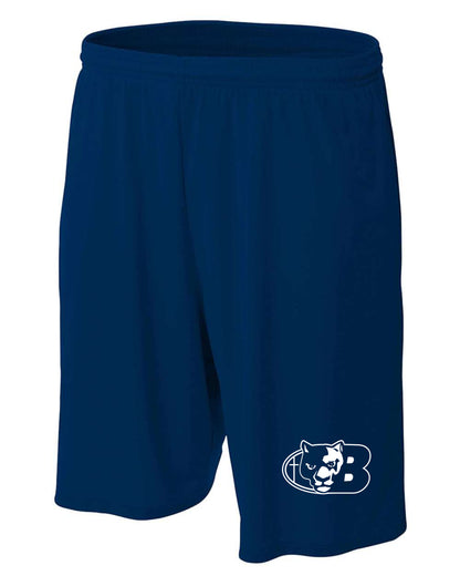 BCS Logo - Adult 9" Pocketed Performance Shorts