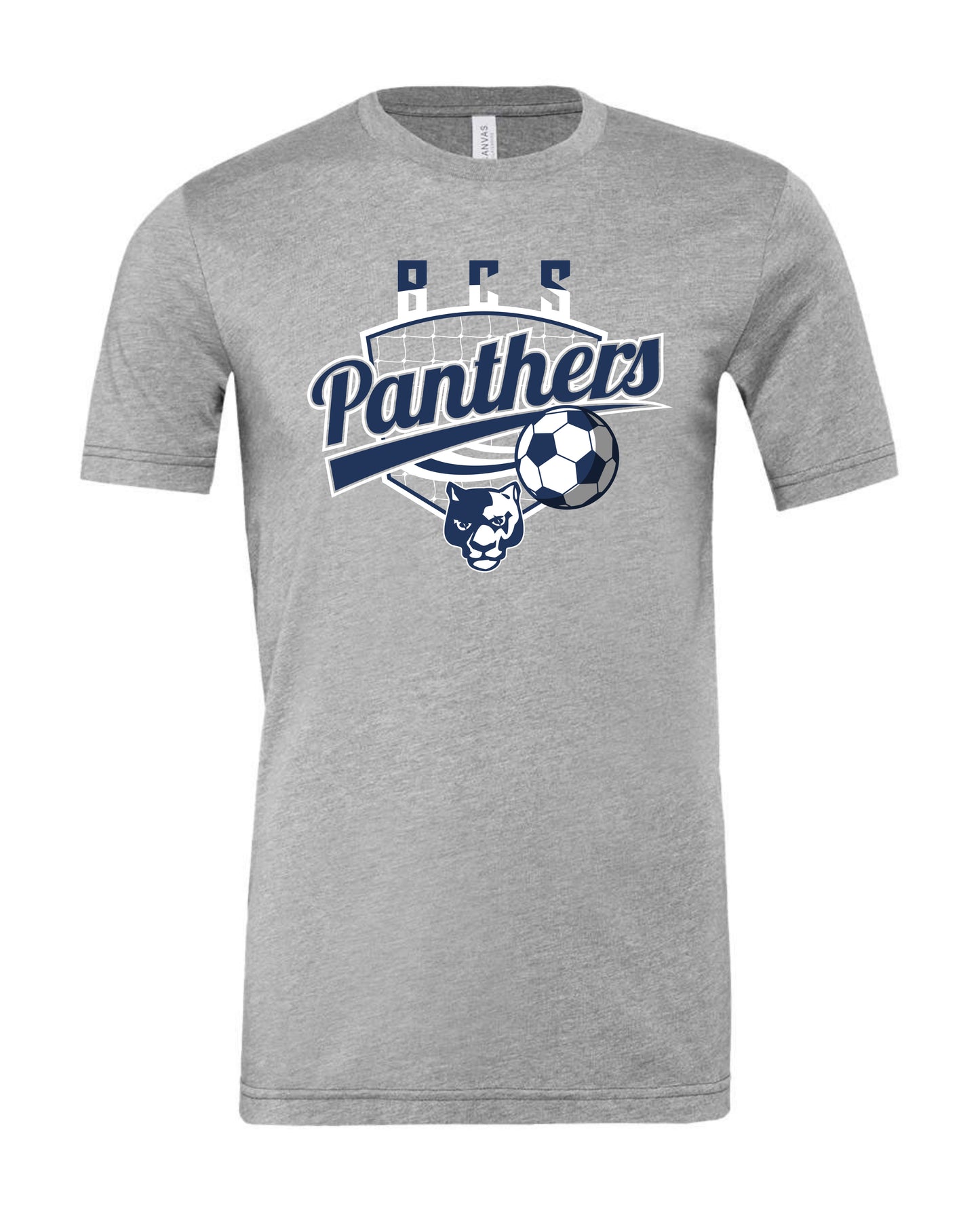 BCS Panthers Soccer Shield - Adult Tee