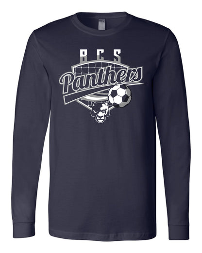 BCS Panthers Soccer Shield - Youth Long Sleeve