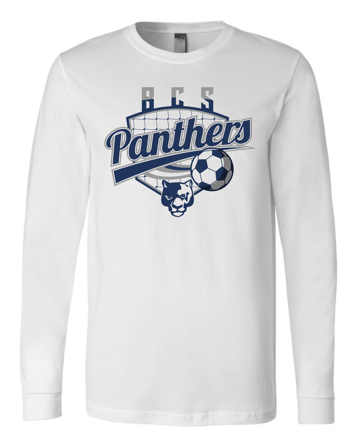 BCS Panthers Soccer Shield - Youth Long Sleeve