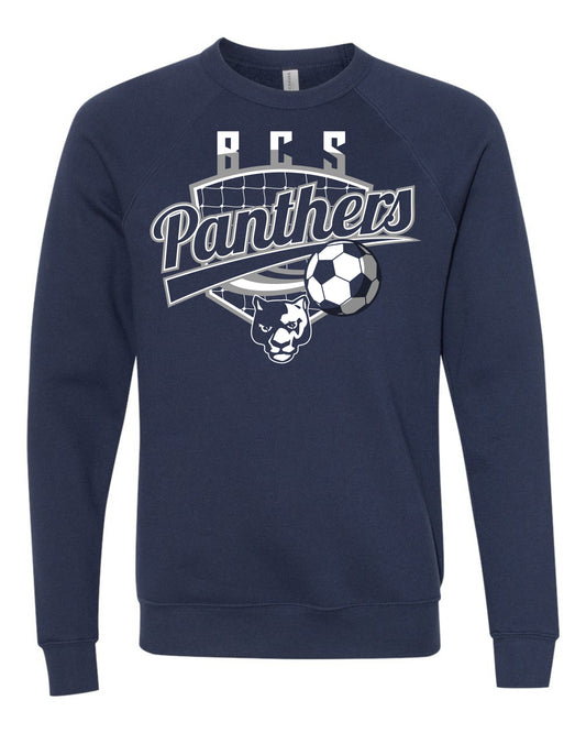 BCS Panthers Soccer Shield - Adult Sweatshirt