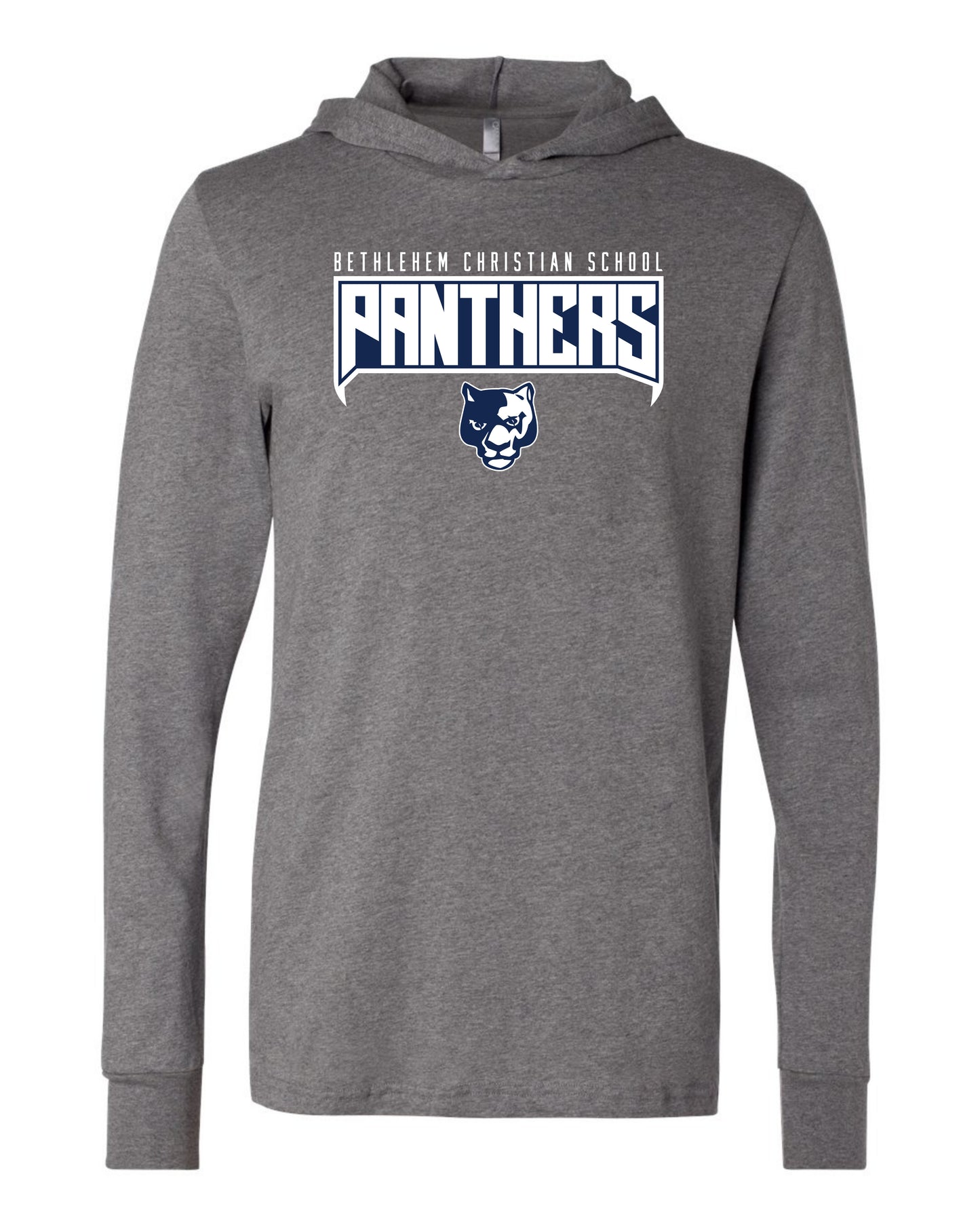 BCS Panthers Fangs - Adult Hooded Long Sleeve