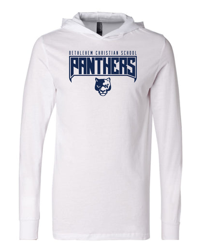 BCS Panthers Fangs - Adult Hooded Long Sleeve