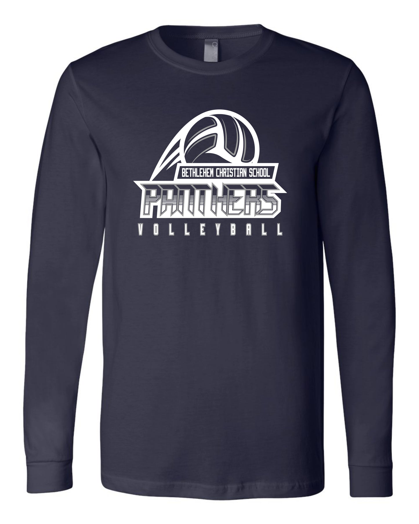 BCS Panthers Volleyball - Youth Long Sleeve