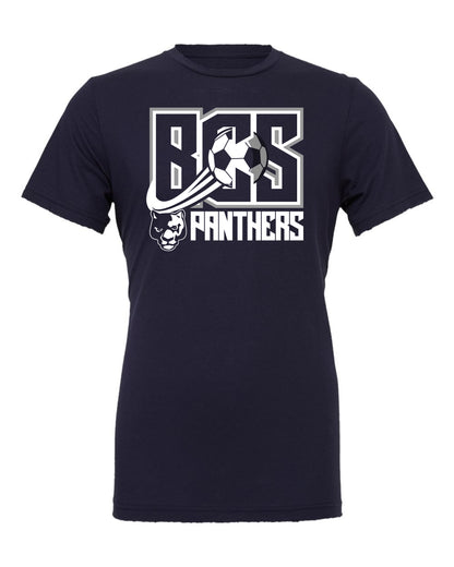 BCS Panthers Soccer Ball Fly Thru - Adult Tee