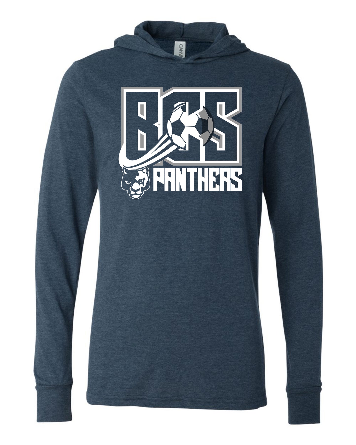 BCS Panthers Ball Fly Thru - Adult Hooded Long Sleeve