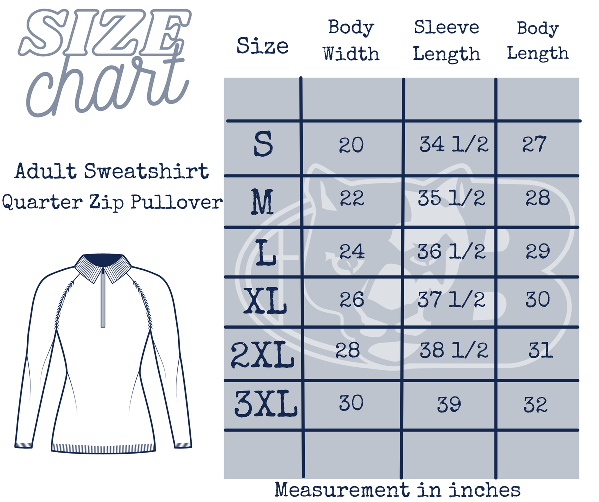 BCS Logo - Adult Quarter Zip (Sweatshirt)