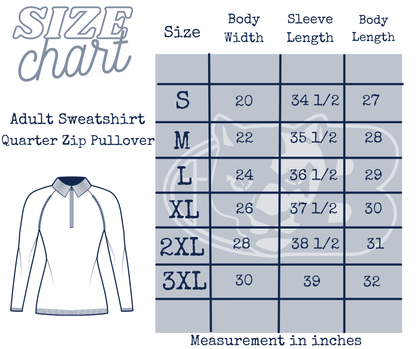 BCS Logo - Adult Quarter Zip (Sweatshirt)