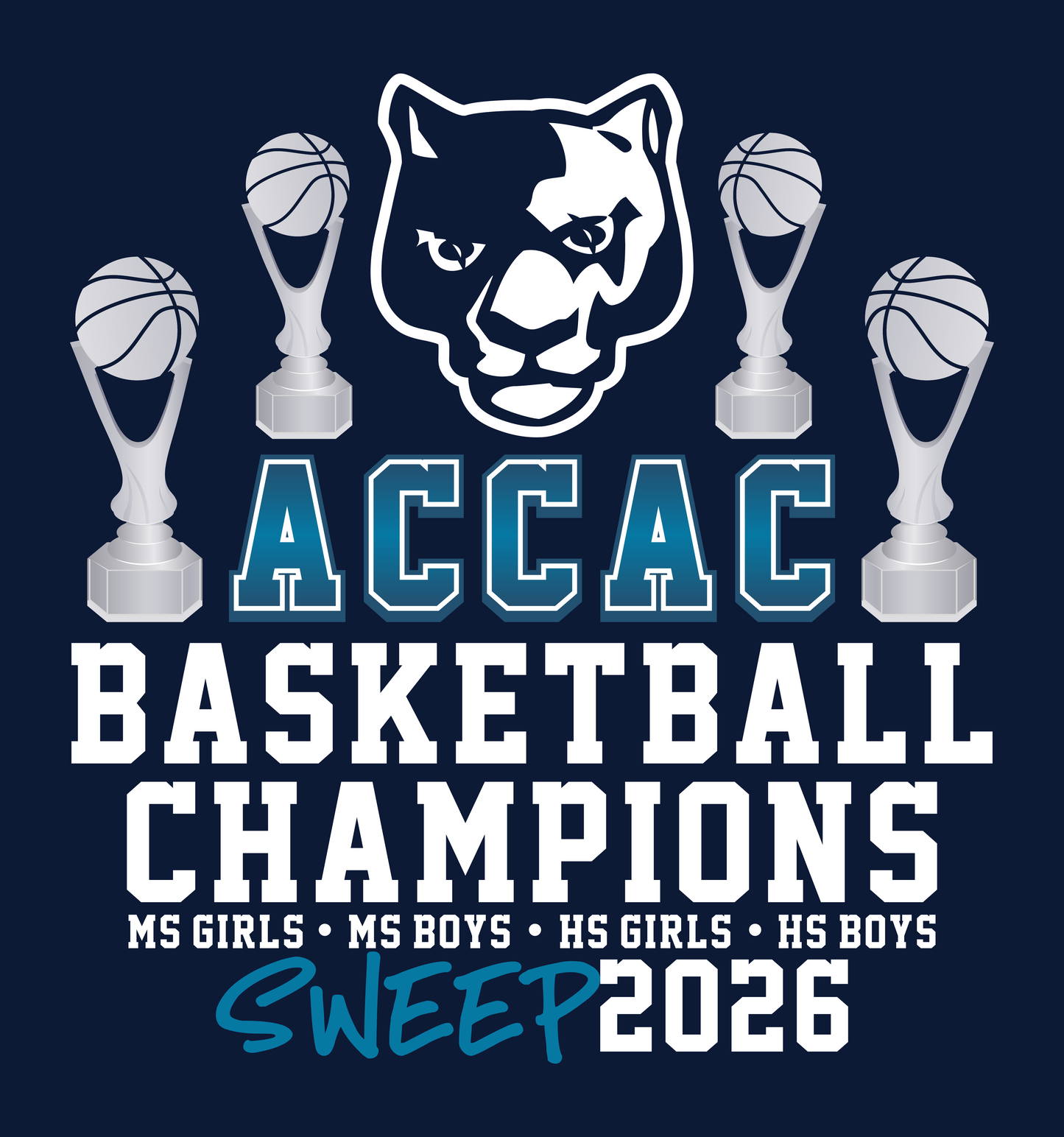 ACCAC Champs 2025-26 Sweep - Adult Tee
