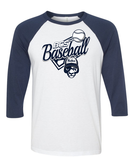 BCS Baseball - Adult Raglan Tee