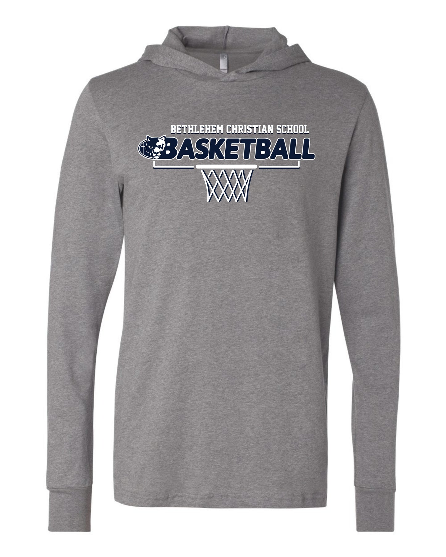 BCS Basketball - Adult Hooded Long Sleeve