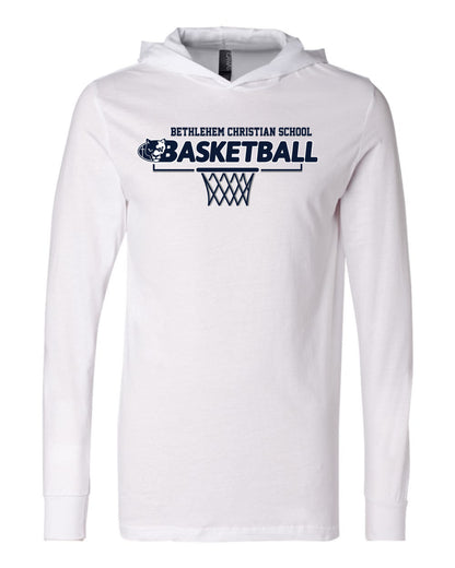 BCS Basketball - Adult Hooded Long Sleeve