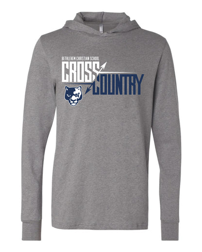 BCS CC Arrow Slash - Adult Hooded Long Sleeve