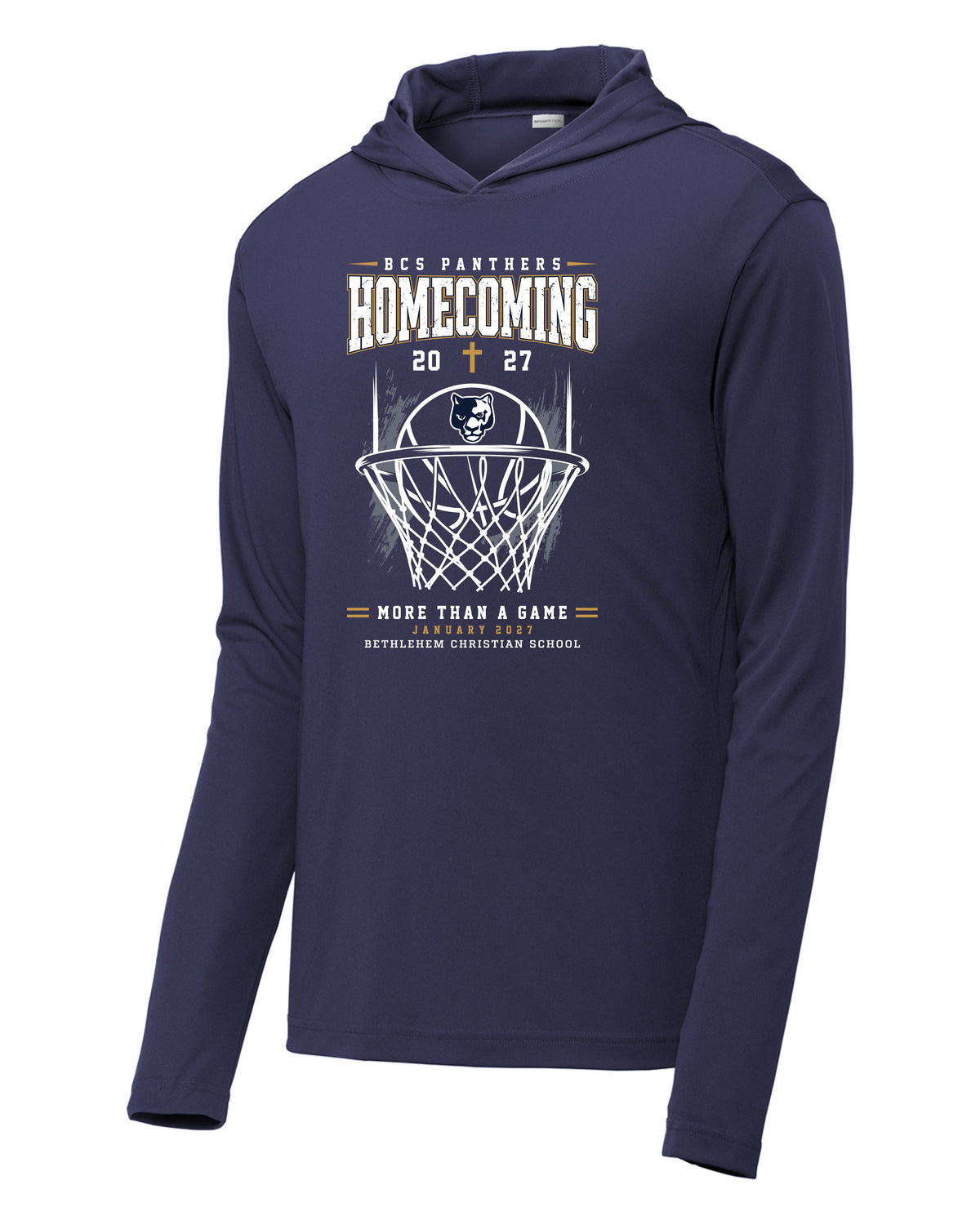 Homecoming 2027 - Adult Performance Hooded Long Sleeve
