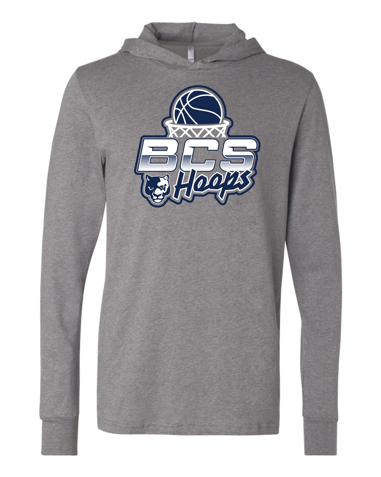BCS Hoops - Adult Hooded Long Sleeve