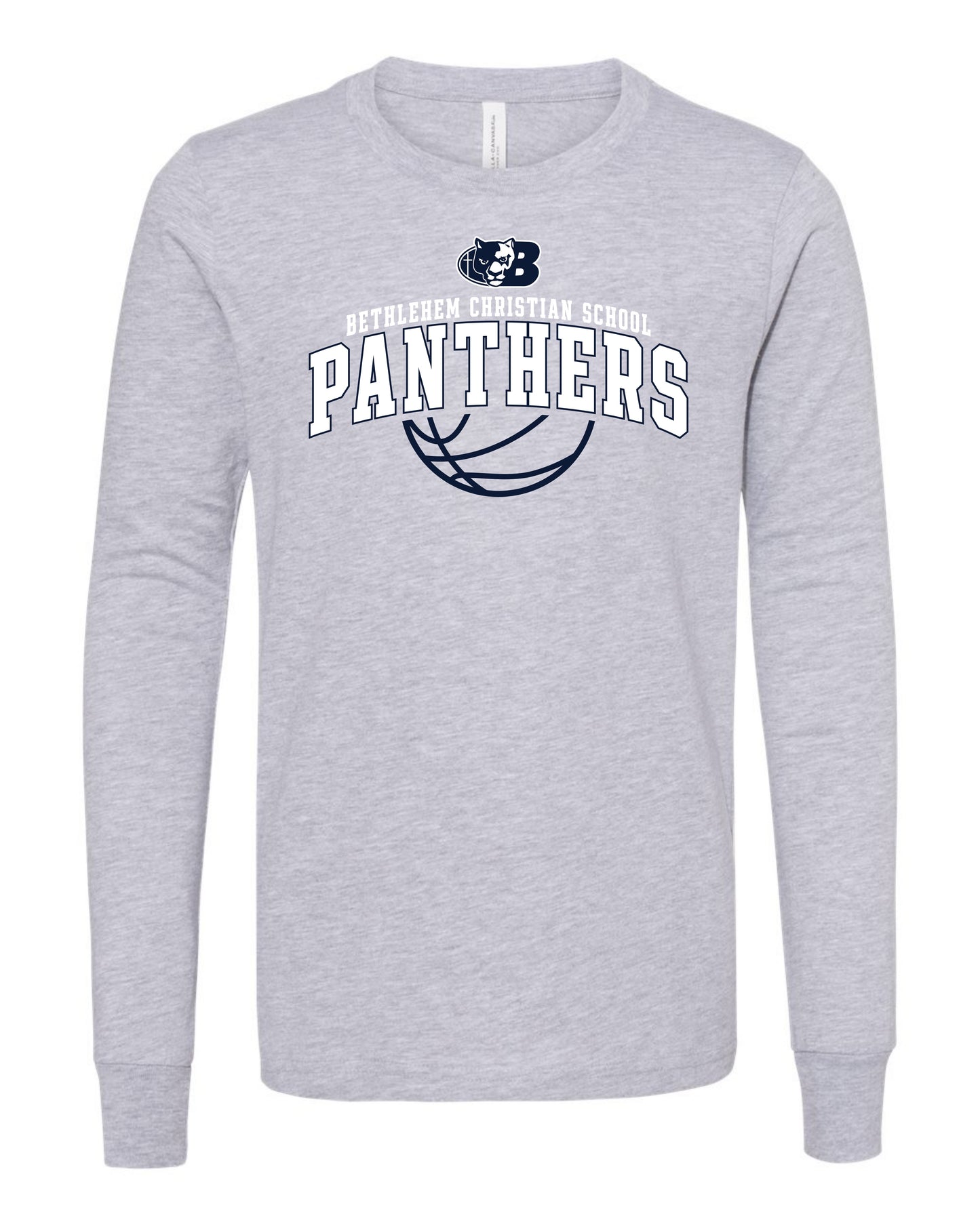 BCS Panthers Arched - Youth Long Sleeve