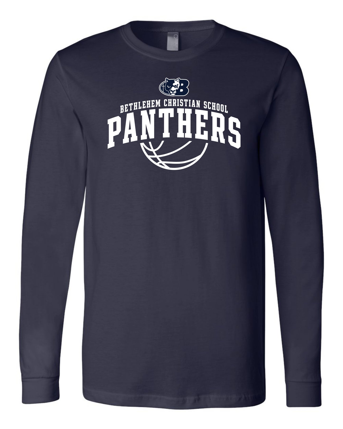 BCS Panthers Arched - Adult Long Sleeve