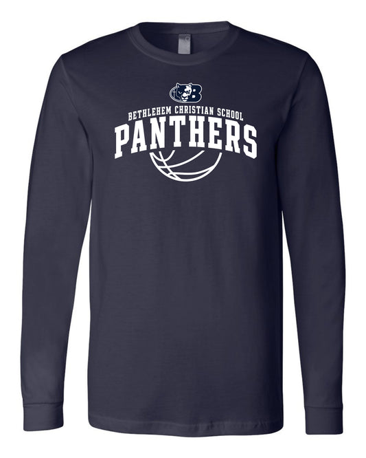 BCS Panthers Arched - Youth Long Sleeve