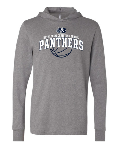 BCS Panthers Arched - Adult Hooded Long Sleeve