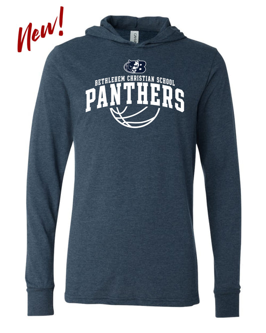 BCS Panthers Arched - Adult Hooded Long Sleeve