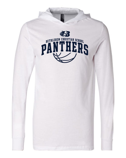 BCS Panthers Arched - Adult Hooded Long Sleeve