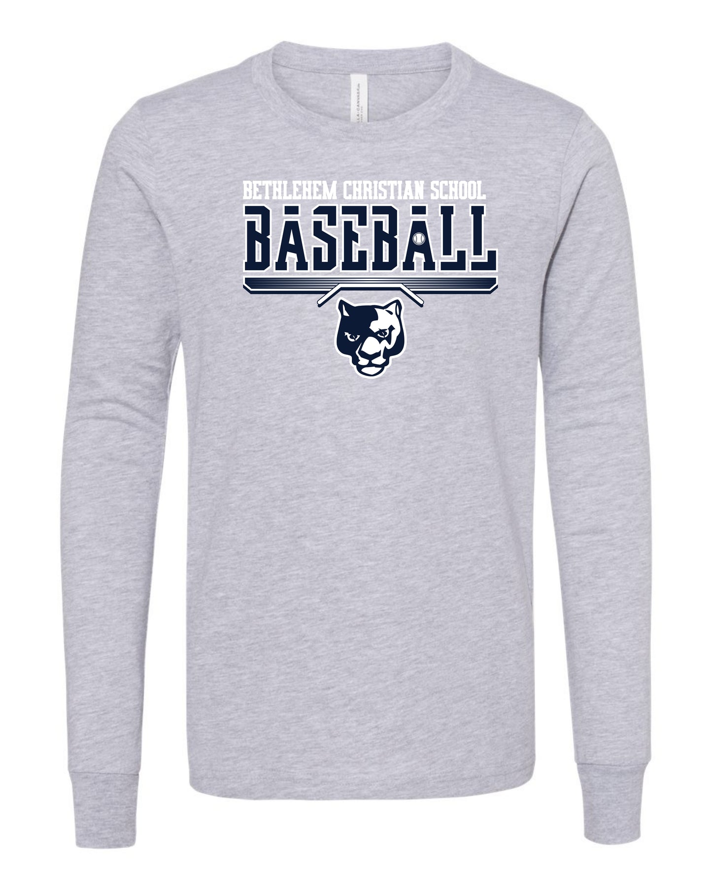 Bethlehem Christian School Baseball - Youth Long Sleeve